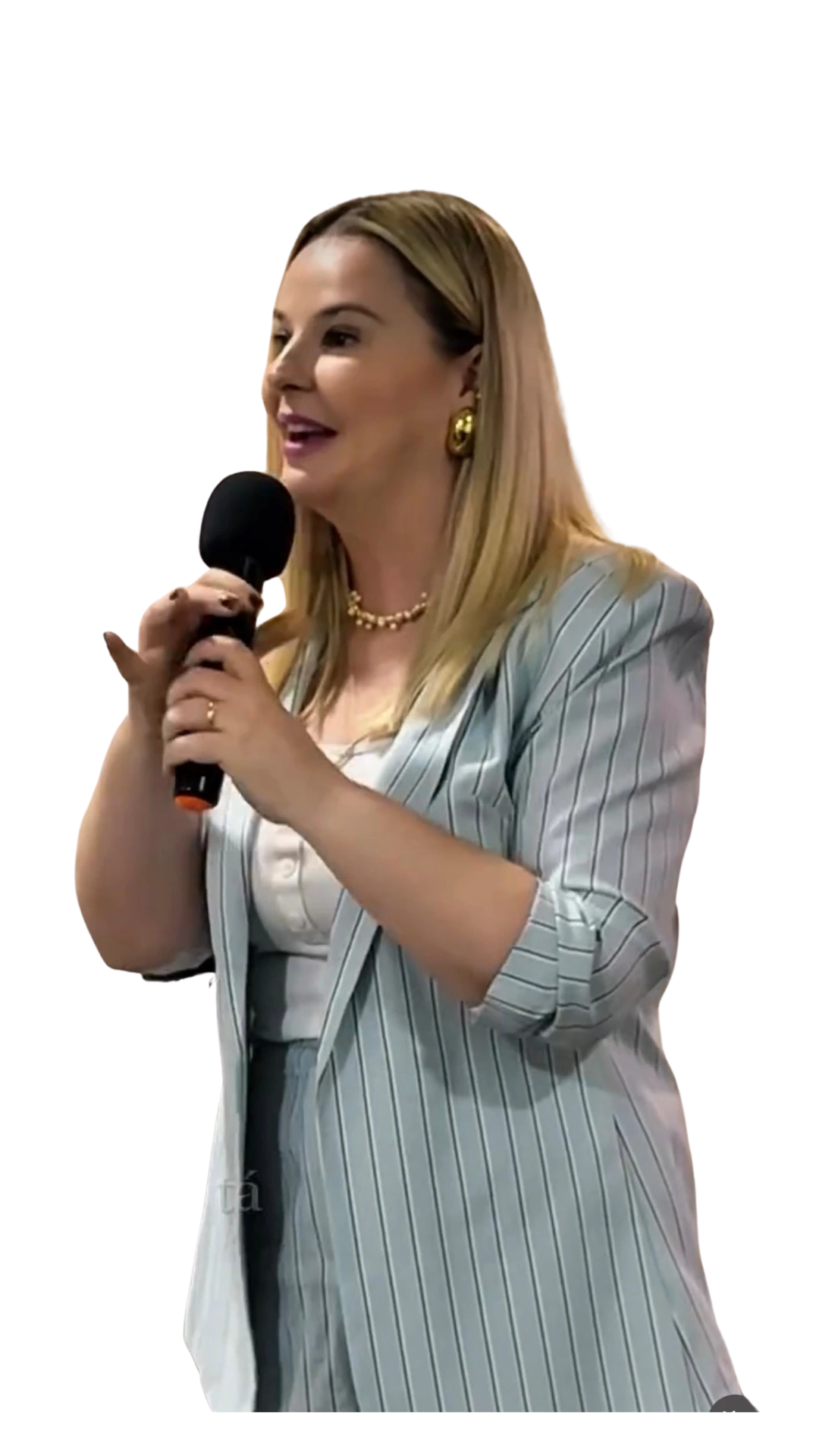 Larissa Balan palestrando